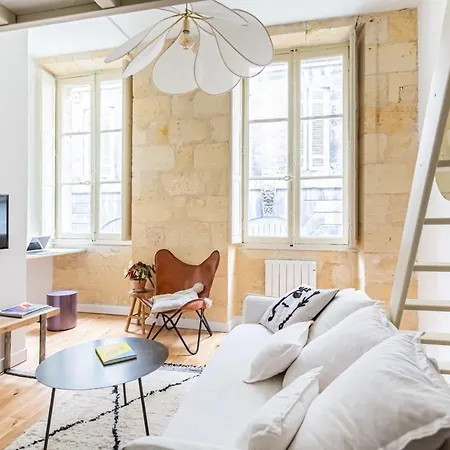 Guestready - Bright And Cosy Studio In The Historical Heart Of Bordeaux דירה בורדו
